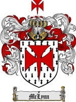 Mclynn coat of arms family crest download