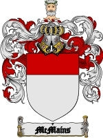 Mcmains coat of arms family crest download