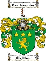 Mcmoir coat of arms family crest download