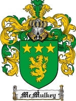 Mcmulkey coat of arms family crest download