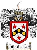 Mcmullin coat of arms family crest download