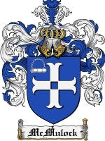 Mcmulock coat of arms family crest download