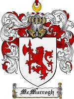 Mcmurrogh coat of arms family crest download