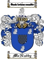 Mcnutty coat of arms family crest download