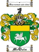 Mcquin coat of arms family crest download