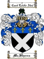 Mcsherra coat of arms family crest download