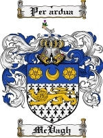 Mcvagh coat of arms family crest download