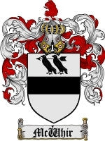 Mcwhir coat of arms family crest download