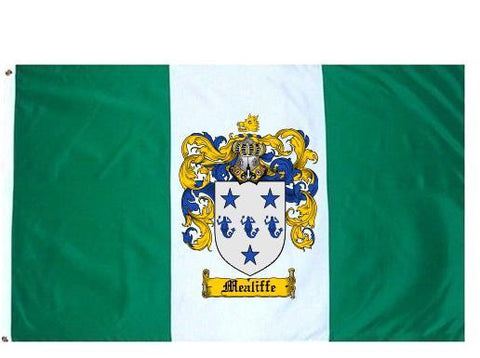 Mealiffe family crest coat of arms flag