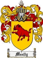 Meally coat of arms family crest download