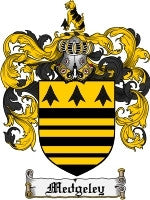 Medgeley coat of arms family crest download