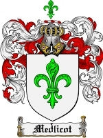 Medlicot coat of arms family crest download