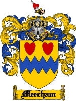 Meecham coat of arms family crest download