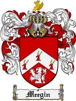 Meegin coat of arms family crest download
