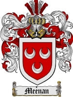 Meenan coat of arms family crest download