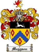 Meggson coat of arms family crest download