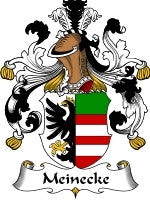 Meinecke coat of arms family crest download