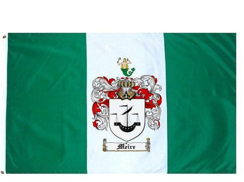 Meire family crest coat of arms flag