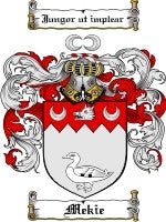 Mekie coat of arms family crest download