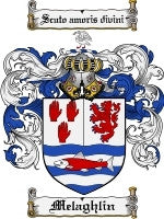 Melaghlin coat of arms family crest download