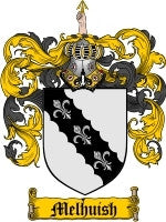 Melhuish coat of arms family crest download