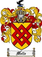 Melle coat of arms family crest download