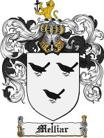 Melliar coat of arms family crest download