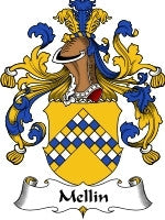 Mellin coat of arms family crest download