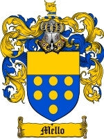 Mello coat of arms family crest download