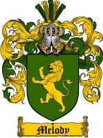 Melody coat of arms family crest download