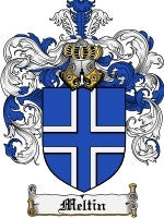 Meltin coat of arms family crest download