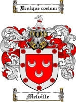 Melville Family Crest / Coat of Arms JPG or PDF Image Download