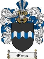 Menne coat of arms family crest download