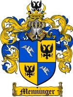 Menninger coat of arms family crest download