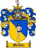 Merbitz coat of arms family crest download