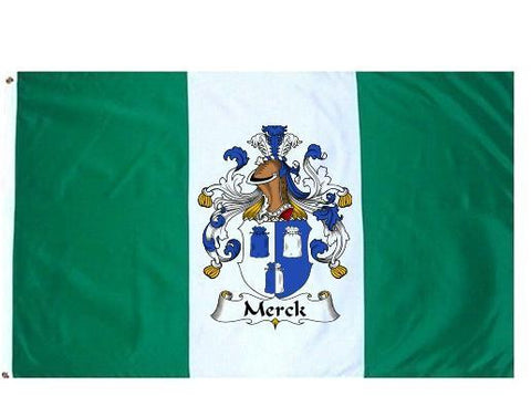 Merck family crest coat of arms flag