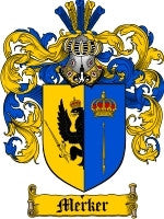 Merker coat of arms family crest download