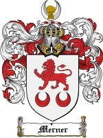 Merner coat of arms family crest download
