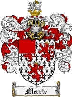 Merrie coat of arms family crest download