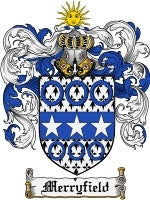 Merryfield coat of arms family crest download