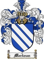 Mertoun coat of arms family crest download