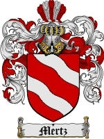 Mertz coat of arms family crest download