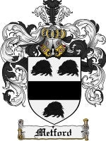 Metford coat of arms family crest download