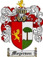 Meyerson coat of arms family crest download