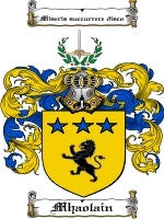 Mhaolain coat of arms family crest download