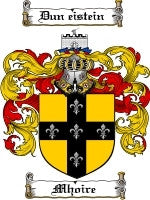 Mhoire coat of arms family crest download