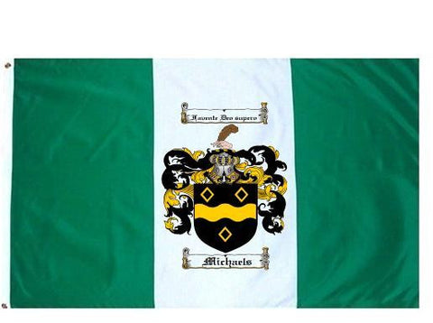 Michaels family crest coat of arms flag