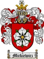 Mickiewicz coat of arms family crest download