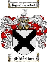 Middelton coat of arms family crest download