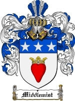 Middlemist coat of arms family crest download